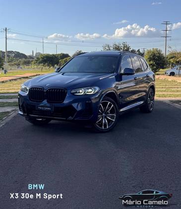 BMW X3 2.0 16V HÍBRIDO M SPORT XDRIVE30E STEPTRONIC BMW X3 2.0 16V HÍBRIDO M SPORT XDRIVE30E STEPTRONIC